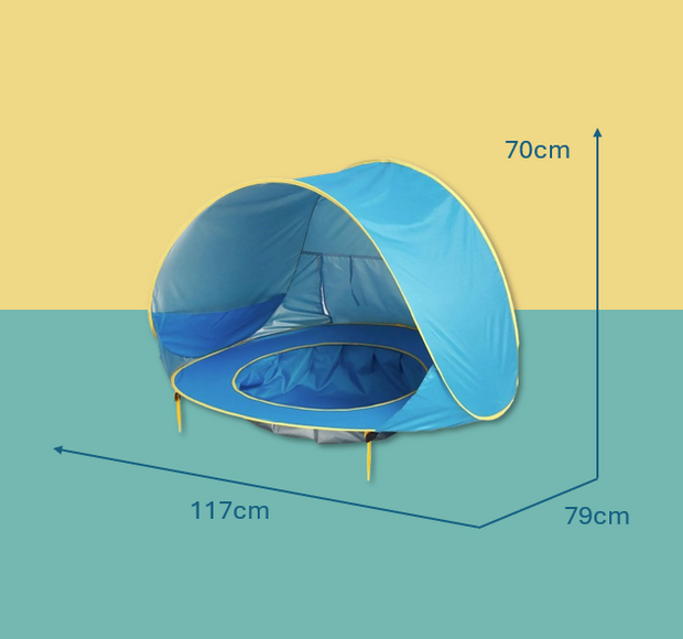 Tente de plage pour bébé